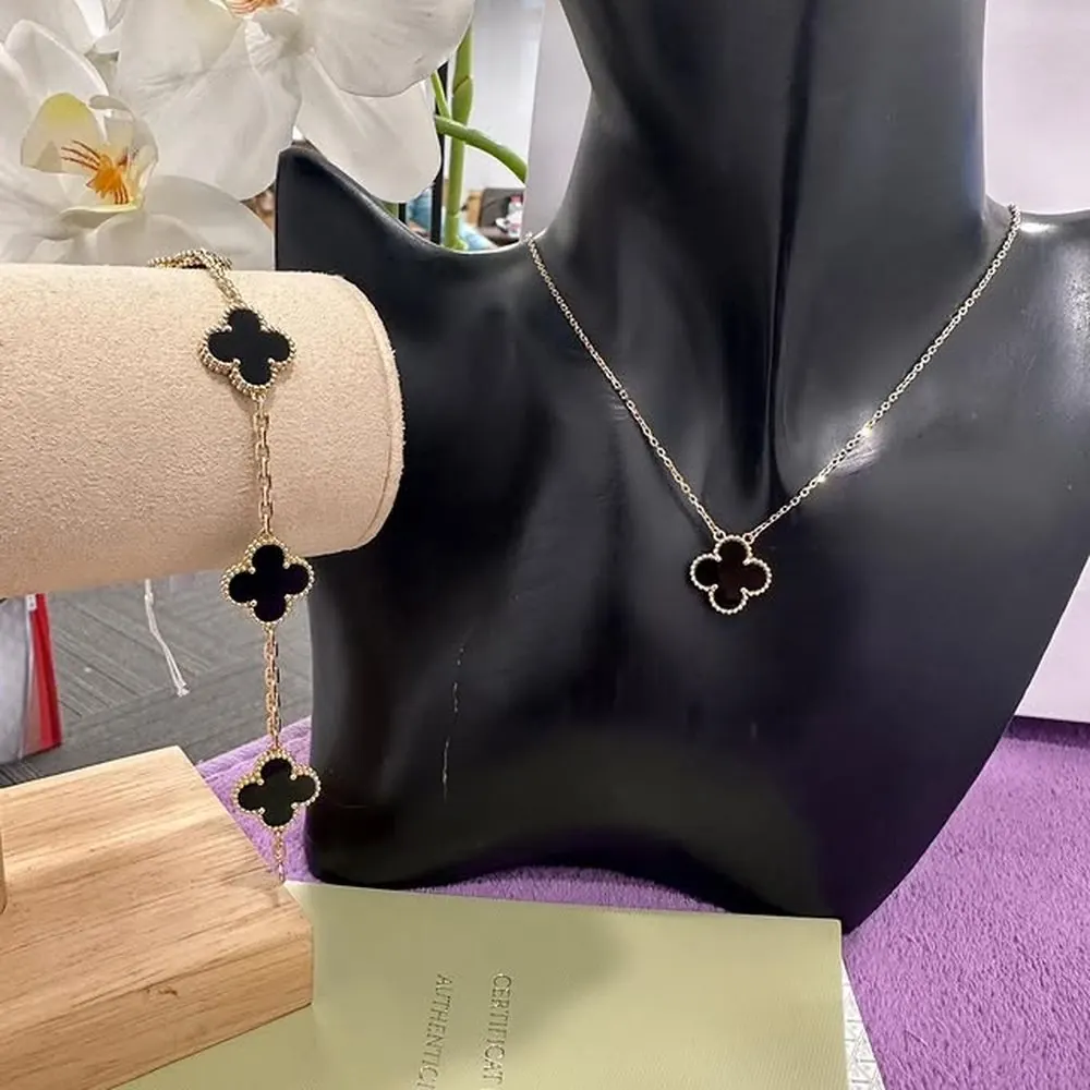 Clover Set — Black Onyx — view 2 of 2