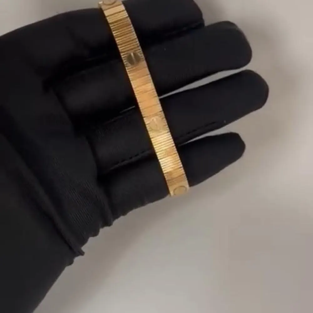 Fluted Screw Bangle — Rose Gold — view 5 of 5