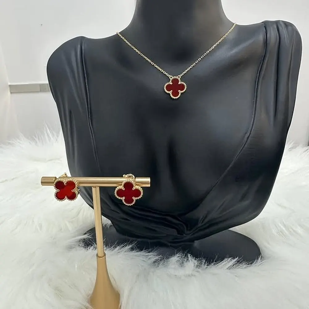 Clover Set — Carnelian — view 2 of 3