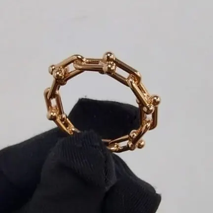 Ball-Link Ring — Rose Gold — view 1 of 3