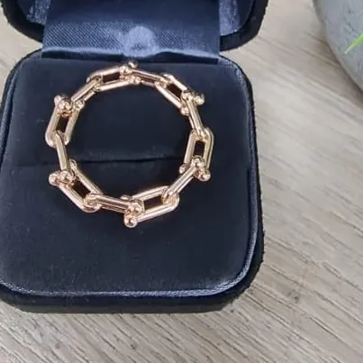 Ball-Link Ring — Rose Gold — view 3 of 3